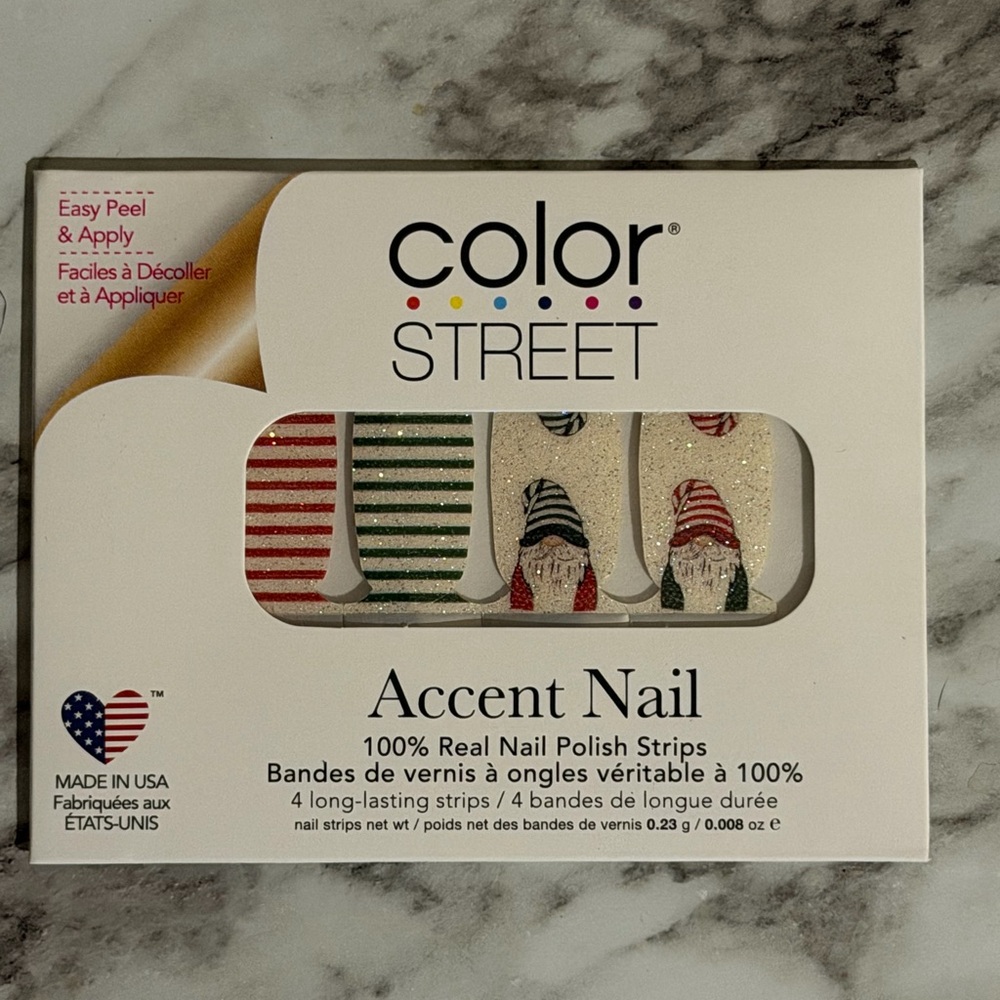 Papa Gnome accent nail strips